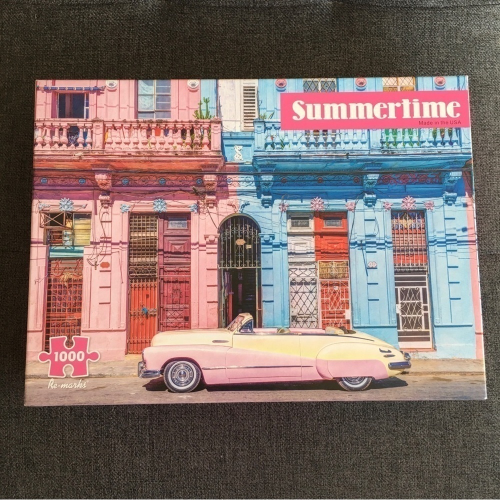 “Summertime” Puzzle, 1,000 Pieces, NEW